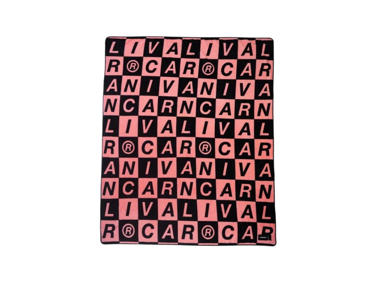Carnival Carnival Checkerboard Blanket Pink