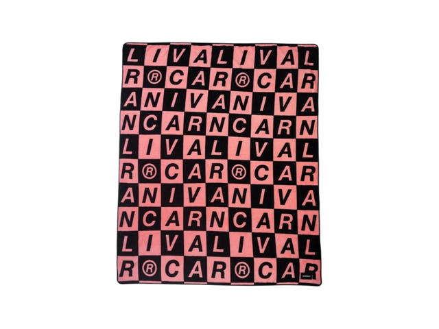 Carnival Carnival Checkerboard Blanket Pink - view 1