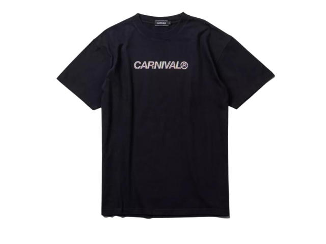 Carnival Carnival Chrome Logo T-Shirt Black SS23 - view 1
