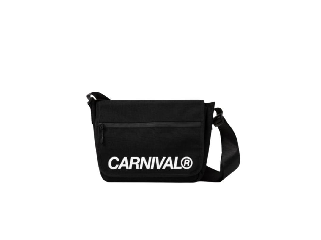 Carnival Carnival Cordura Messenger Bag Black