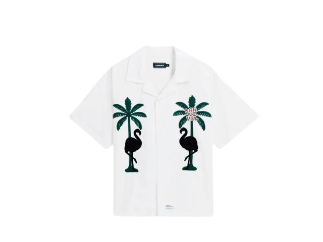 Carnival Carnival Flamingos Hawaii Shirt White (SS24) - view 1