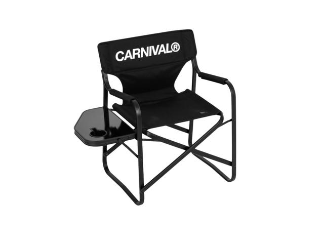 Carnival Carnival Home & Away Folding Chair Side Table Black - view 1