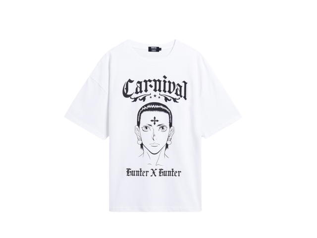 Carnival Carnival HUNTER x HUNTER CHROLLO FACE OVS T-SHIRT WHITE - view 1