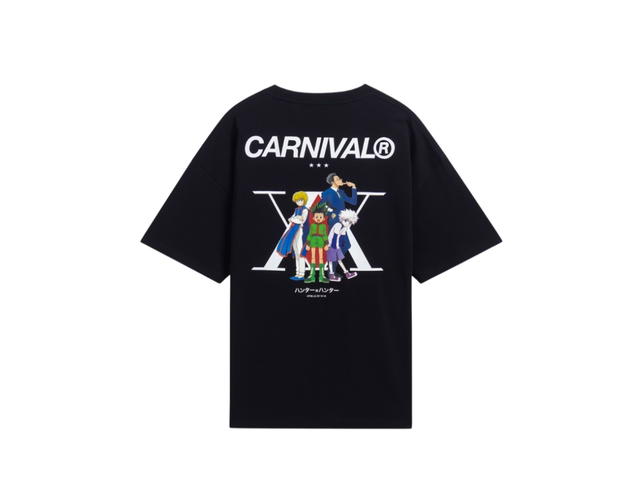 Carnival Carnival HUNTER x HUNTER GON CREW OVS T-SHIRTS BLACK - view 1