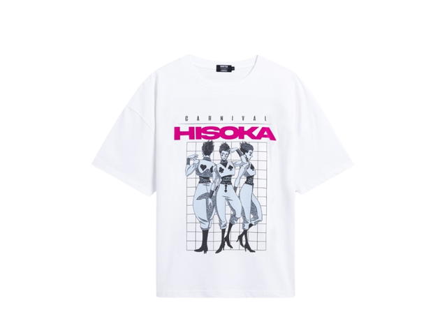 Carnival CARNIVAL HUNTER x HUNTER HISOKA POST OVS T-SHIRT WHITE - view 1