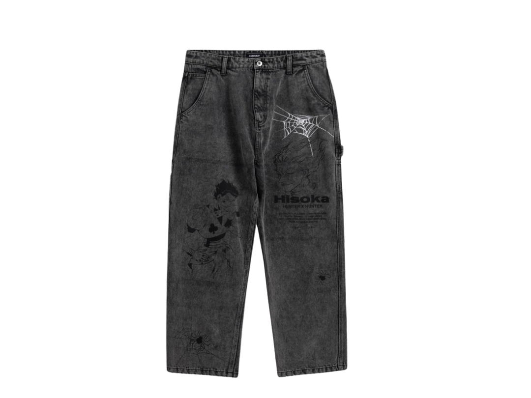 Carnival Carnival Hunter X Hunter Hisoka Washed Jeans Black