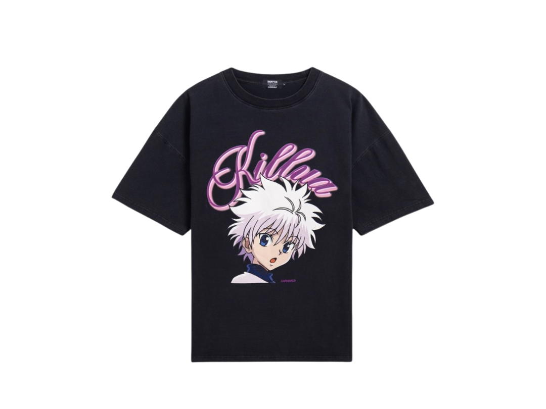 Carnival Carnival HUNTER x HUNTER KILLUA OVS T-SHIRT BLACK