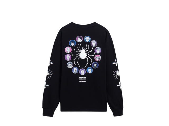 Carnival Carnival Hunter X Hunter Phantom Troupe Ls T-Shirt Black - view 2