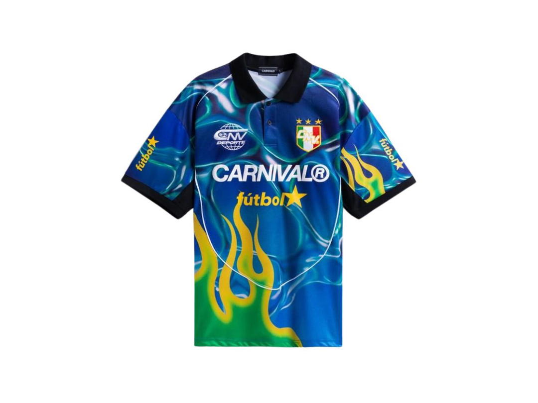 Carnival Carnival Liquid Metal Football Jersey Blue (SS24)