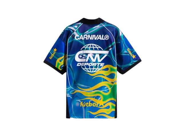 Carnival Carnival Liquid Metal Football Jersey Blue (SS24) - view 2