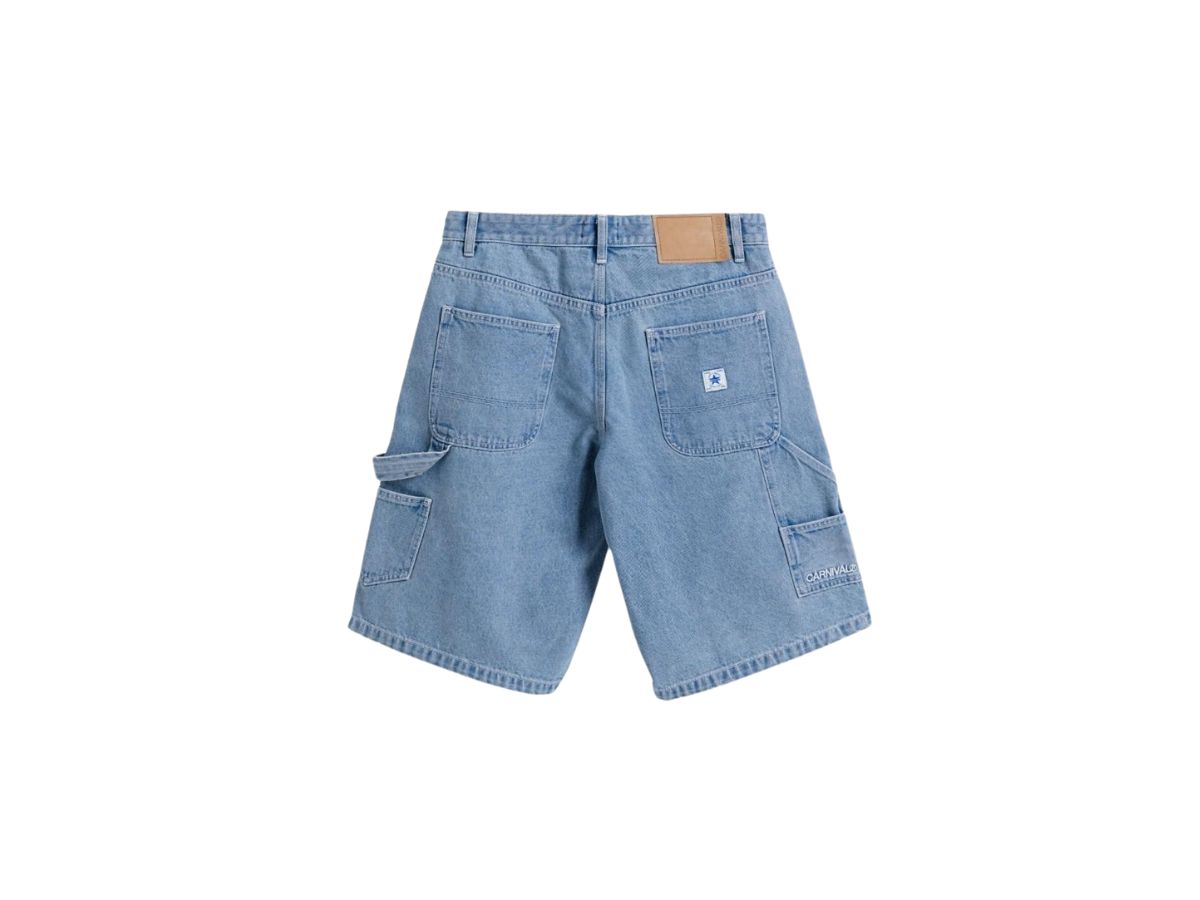 Carnival Carnival Loose Denim Shorts Light Blue (SS24)