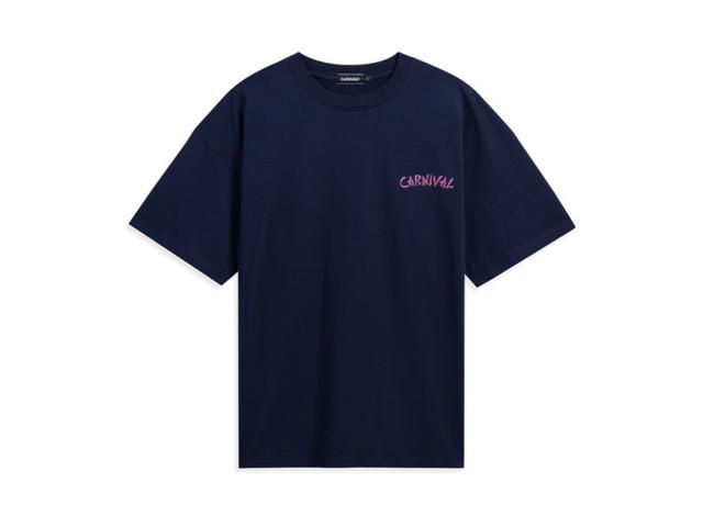 Carnival Carnival Lost In Paradise Ovs T-shirt Navy (FW24) - view 1