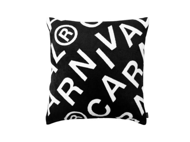 Carnival Carnival Monogram Pillow Black (FW22) - view 2