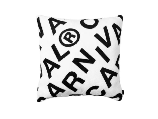Carnival Carnival Monogram Pillow White (FW22) - view 1