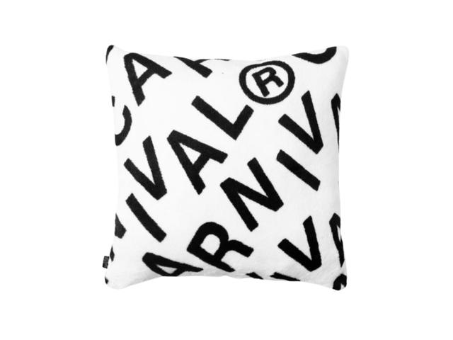 Carnival Carnival Monogram Pillow White (FW22) - view 2