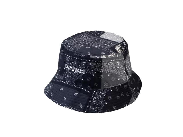 Carnival Carnival Paisley Bucket Hat Black - view 1
