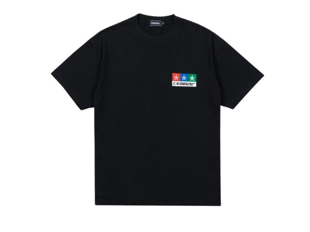 Carnival Carnival Racing Club Washed T-Shirt Black (FW23) - view 2