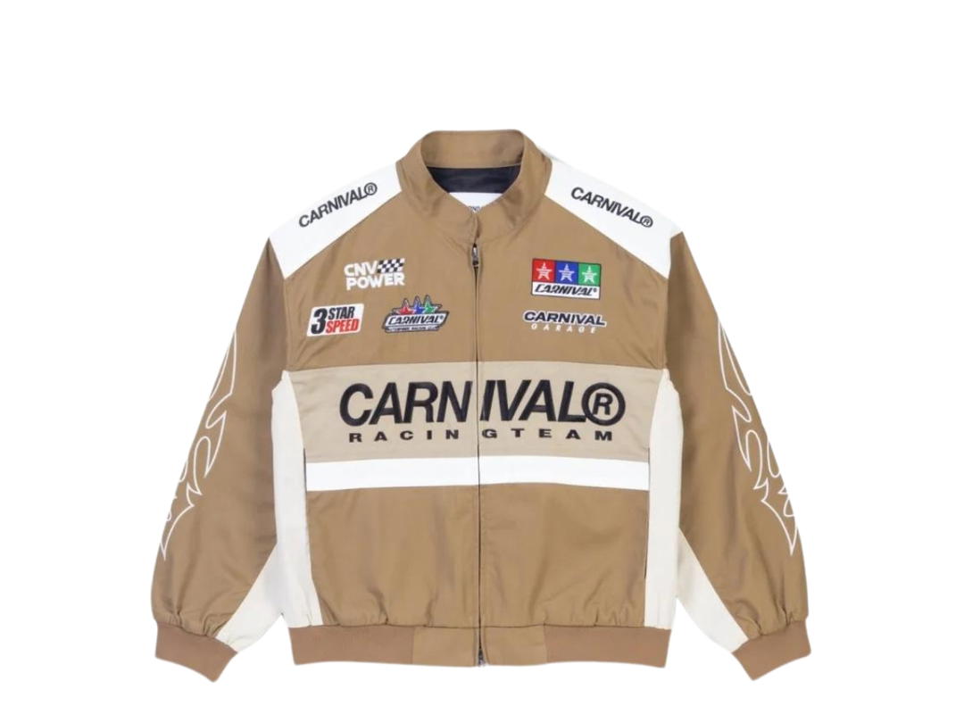 Carnival Carnival Racing Jacket Brown (FW23)