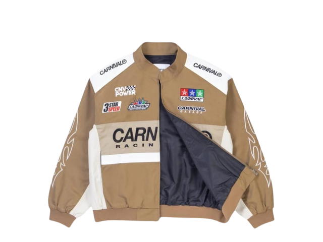 Carnival Carnival Racing Jacket Brown (FW23) - view 2