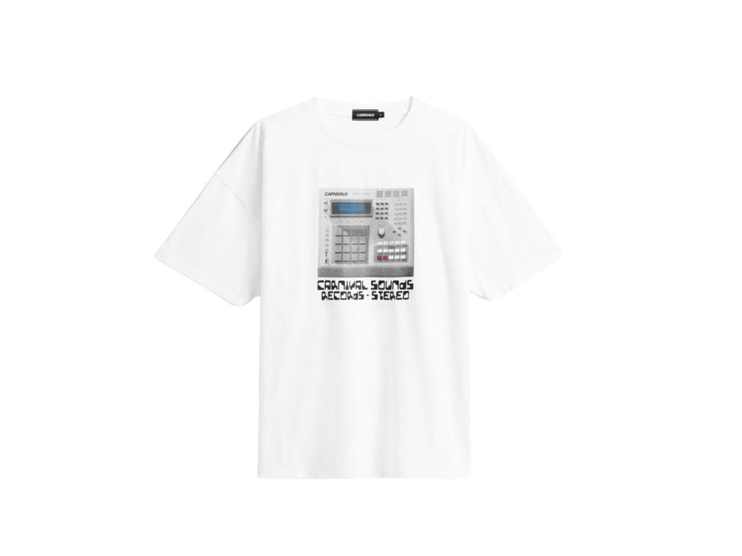 Carnival Carnival Records OVS T-Shirt White (SS24)
