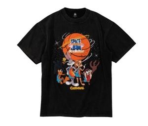 Buy Carnival Space Jam Athletic T-Shirt Black at Sasom – Authentic and Ready to Ship