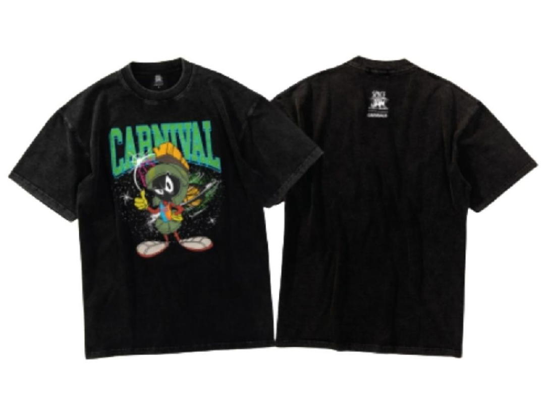 Carnival Carnival Space Jam Marvin The Martian T-Shirt Black
