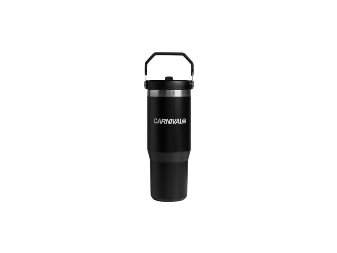 Carnival Carnival Stanley Classic Flip Straw Tumbler Black 2.0 (30 OZ)