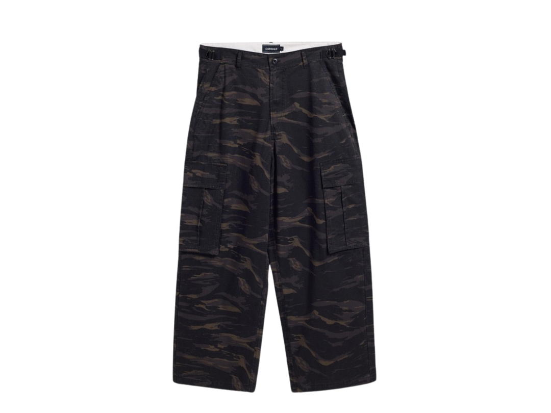 Carnival Carnival Tiger Camo Pants Black (FW24)