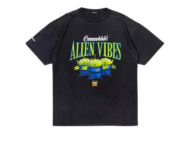 Carnival Carnival Toy Story Alien Vibes Washed Ovs T-Shirt Black - view 1