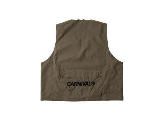 Carnival Carnival Utility Vest Brown FW22 - view 2