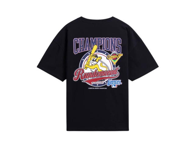 Carnival Carnival X ACU X Randomevent VTG Randomevent Champions Ovs T-Shirt Black - view 2