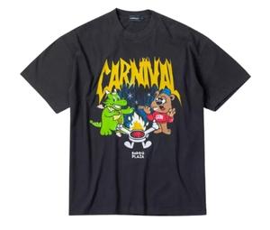 Buy Carnival X Bar B Q Plaza Metal Ovs T-Shirt Black at Sasom – Authentic and Ready to Ship