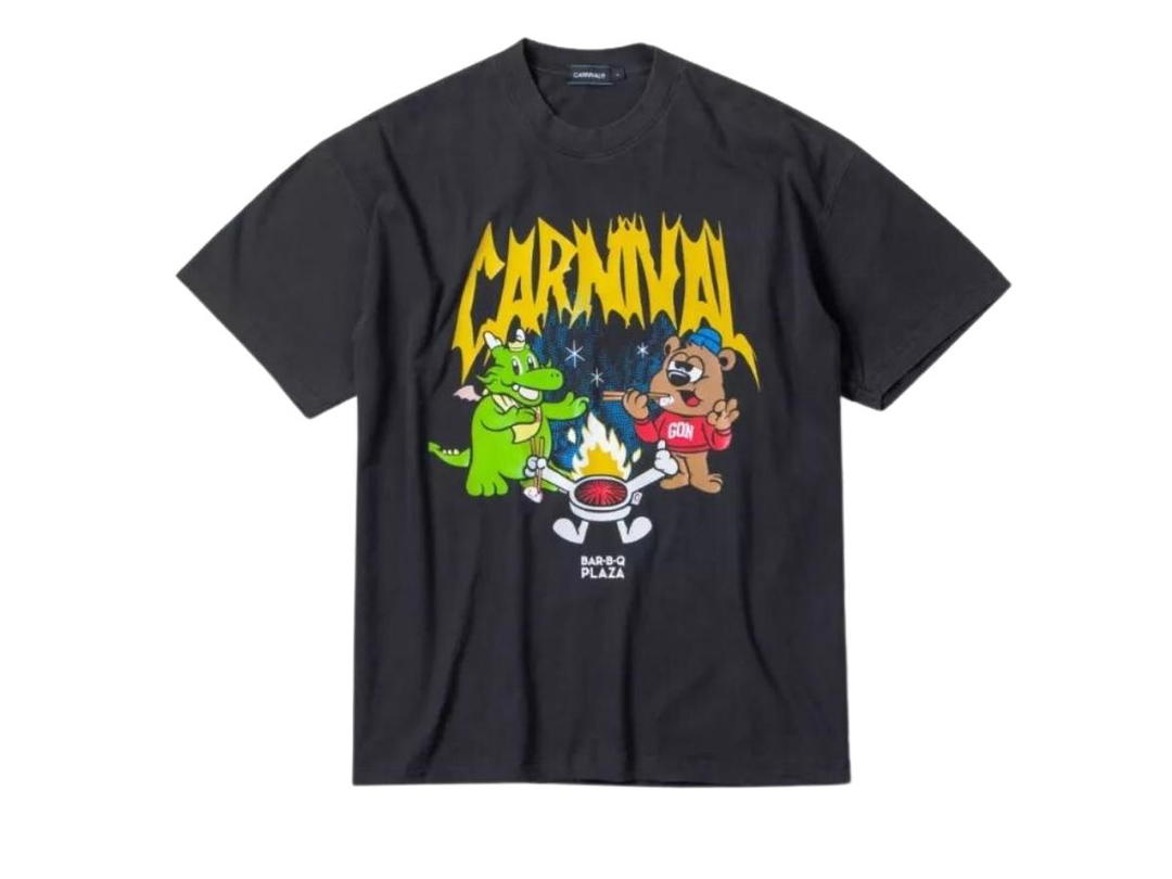 Carnival Carnival X Bar B Q Plaza Metal Ovs T-Shirt Black