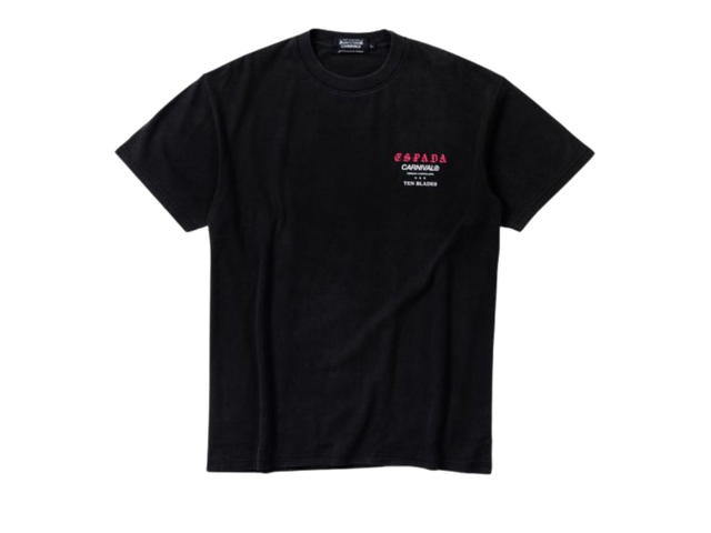 Carnival Carnival X Bleach Espada Washed T-Shirt Black - view 1