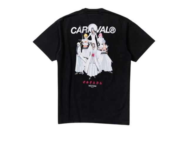 Carnival Carnival X Bleach Espada Washed T-Shirt Black - view 2