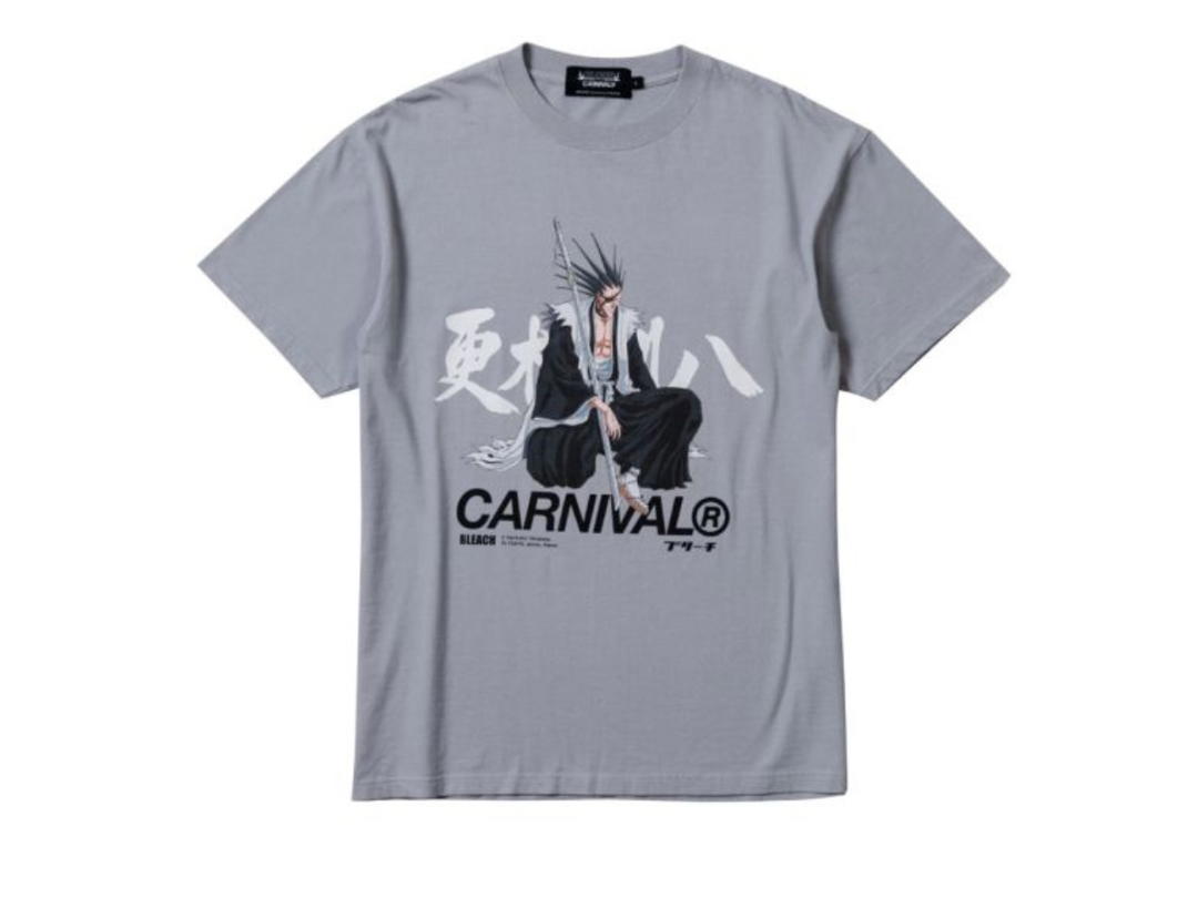 Carnival Carnival X Bleach Kenpachi Washed T-Shirt Grey