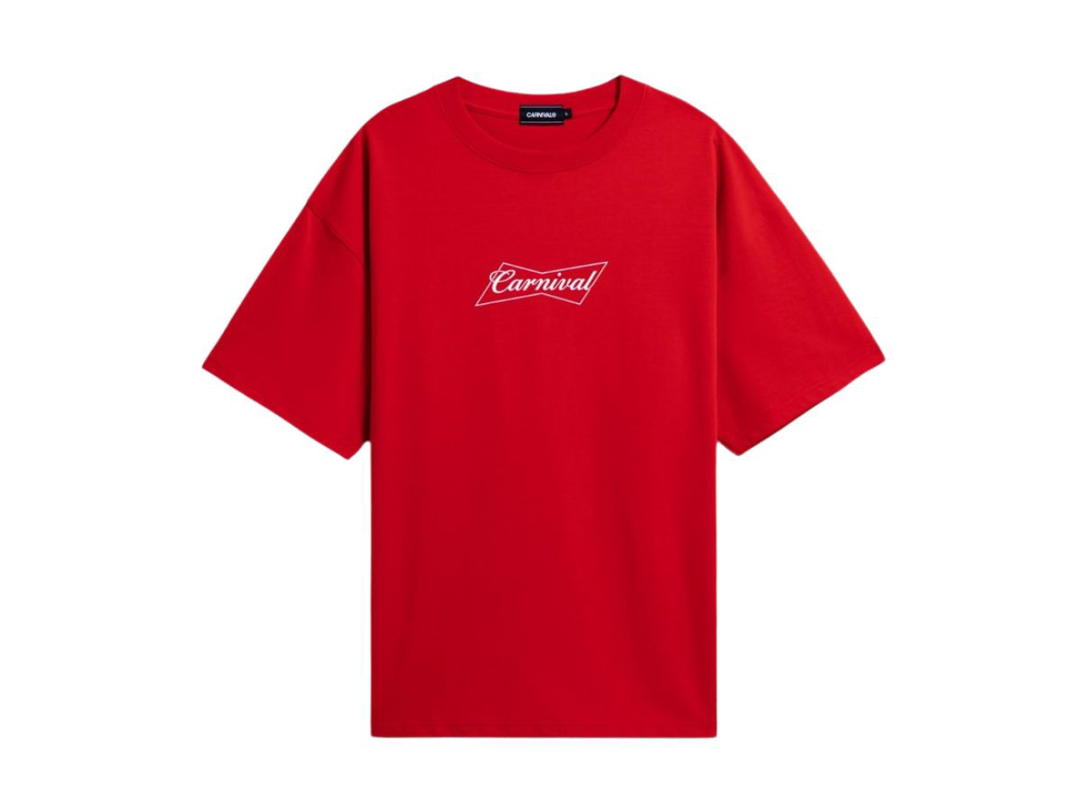 Carnival Carnival X Budweiser Club Ovs T-Shirt Red