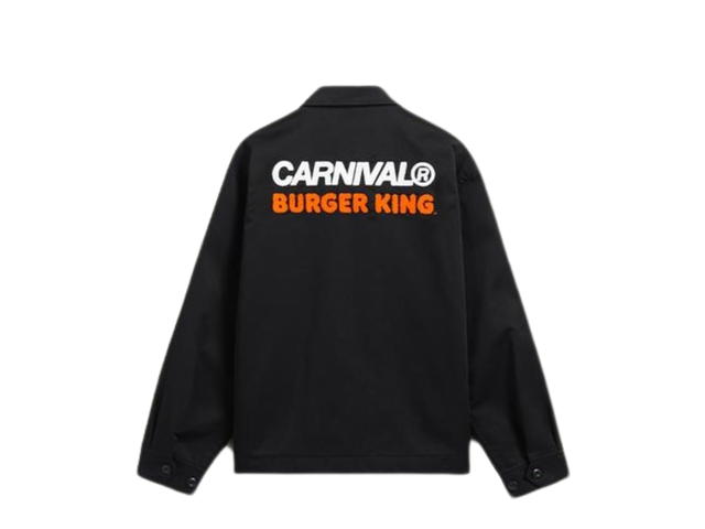 Carnival Carnival X Burger King Coach Jacket Black - view 2