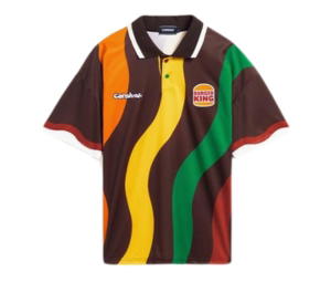 Buy Carnival X Burger King Football Jersey Brown at Sasom – Authentic and Ready to Ship