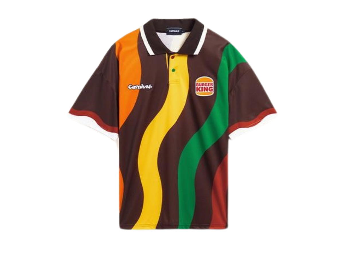 Carnival Carnival X Burger King Football Jersey Brown