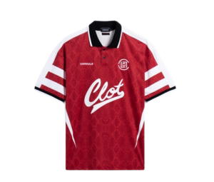 Buy Carnival X Clot Football Jersey Red at Sasom – Authentic and Ready to Ship