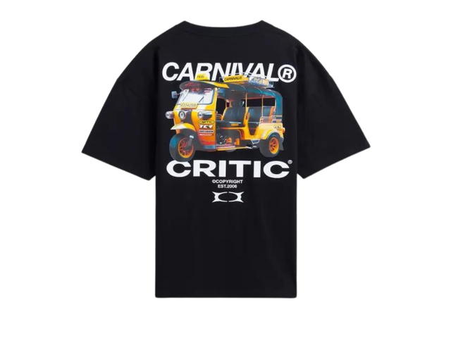 Carnival Carnival X Critic Bangkok Ride Ovs T-Shirt Black - view 2