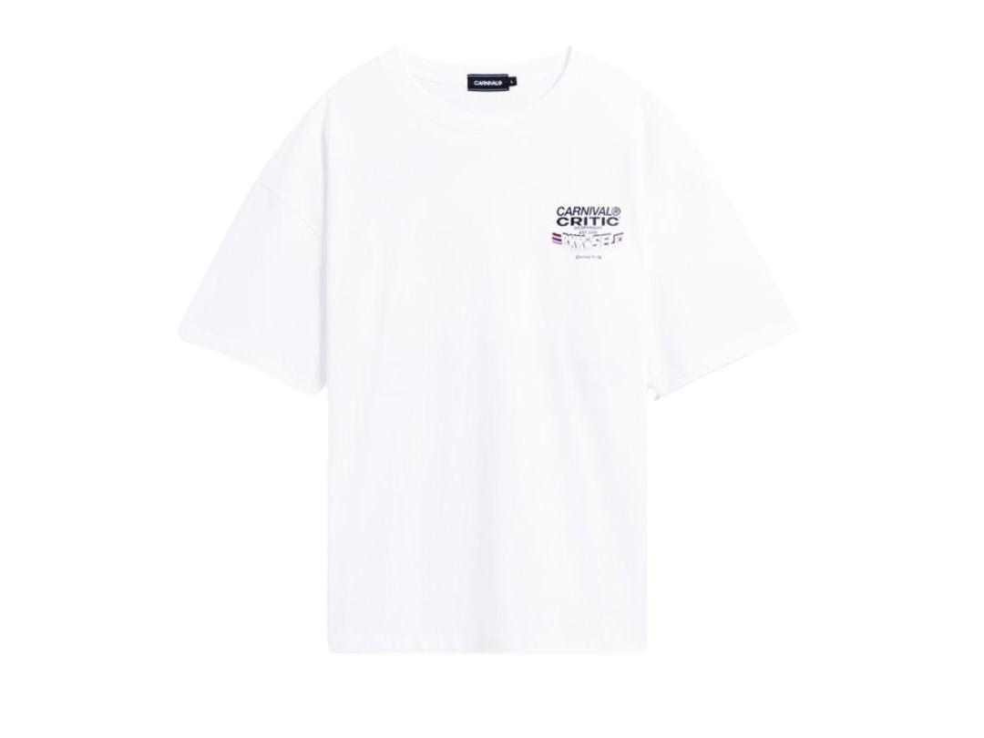 Carnival Carnival X Critic Bangkok Ride Ovs T-Shirt White