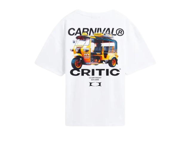 Carnival Carnival X Critic Bangkok Ride Ovs T-Shirt White - view 2