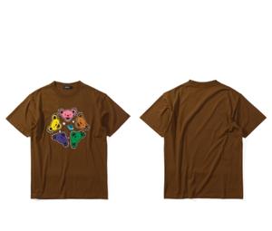 Buy Carnival X Grateful Dead Miracle Me Bear Heads T-Shirt Brown at Sasom – Authentic and Ready to Ship
