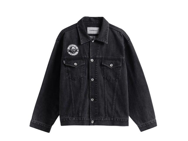 Carnival Carnival X Guns N Roses Denim Shirt Black - view 1