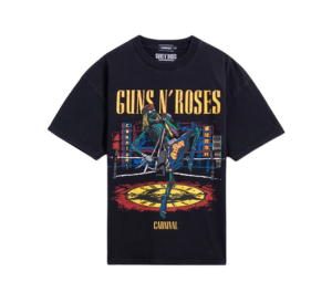 Buy Carnival x Guns N Roses Muay Thai Ovs Washed T-Shirt Black at Sasom – Authentic and Ready to Ship