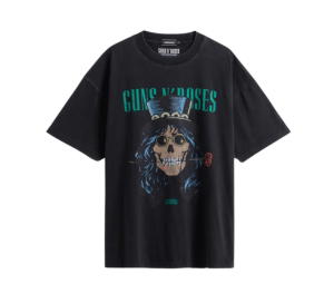 Buy Carnival X Guns N Roses Slash Ovs Washed T-Shirt Black at Sasom – Authentic and Ready to Ship