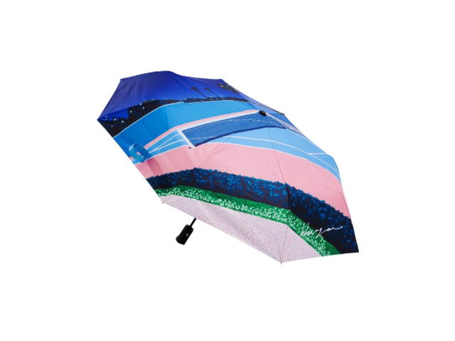 Carnival Carnival x Hiroshi Nagai Carnival Tennis Court Umbrella Multi - view 1