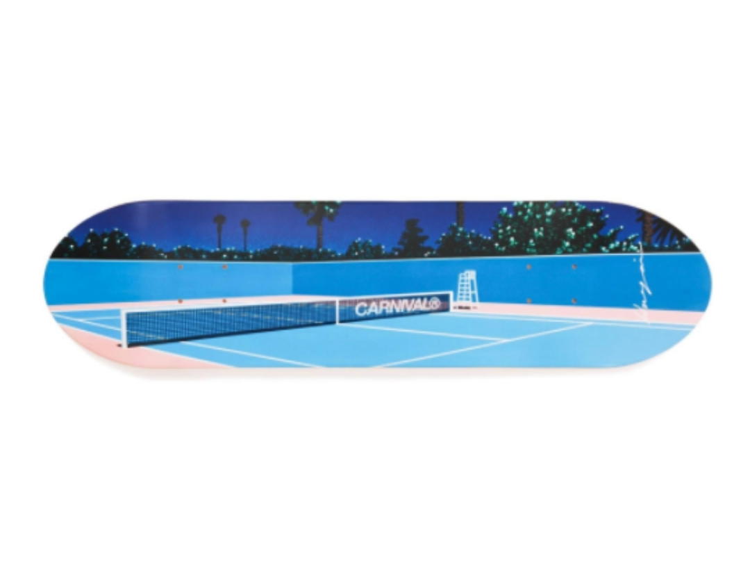 Carnival Carnival x Hiroshi Nagai Collection Skateboard Deck a Tennis Court